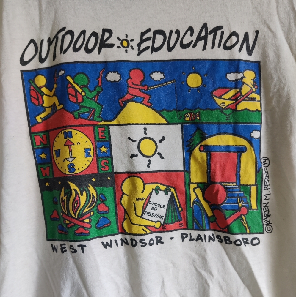 Karen M. Perez 1994 Vintage Outdoor Education Shirt - Picture 2 of 6